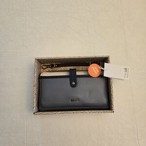 The Sak - Iris Large Smartphone Crossbody - Navy and Light Gray